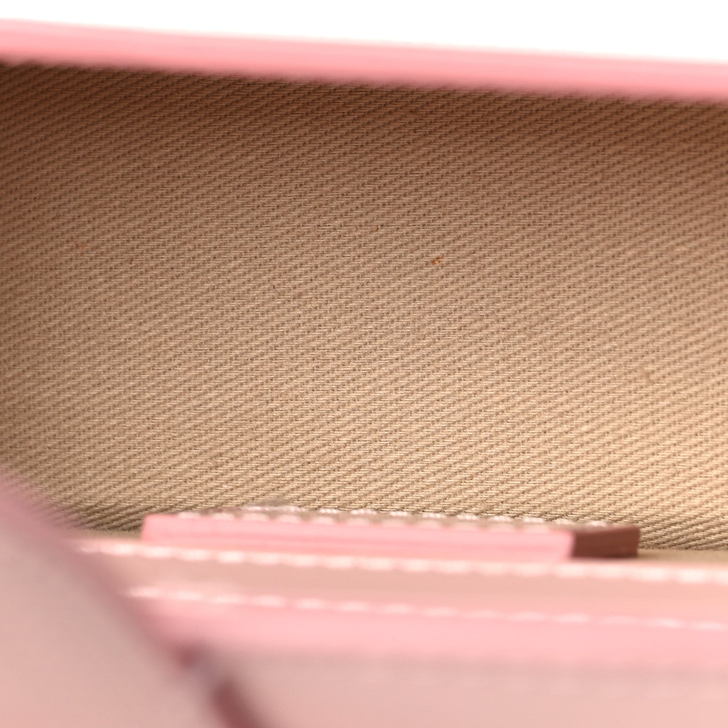 Glazed Calfskin Le Bambino Pale Pink