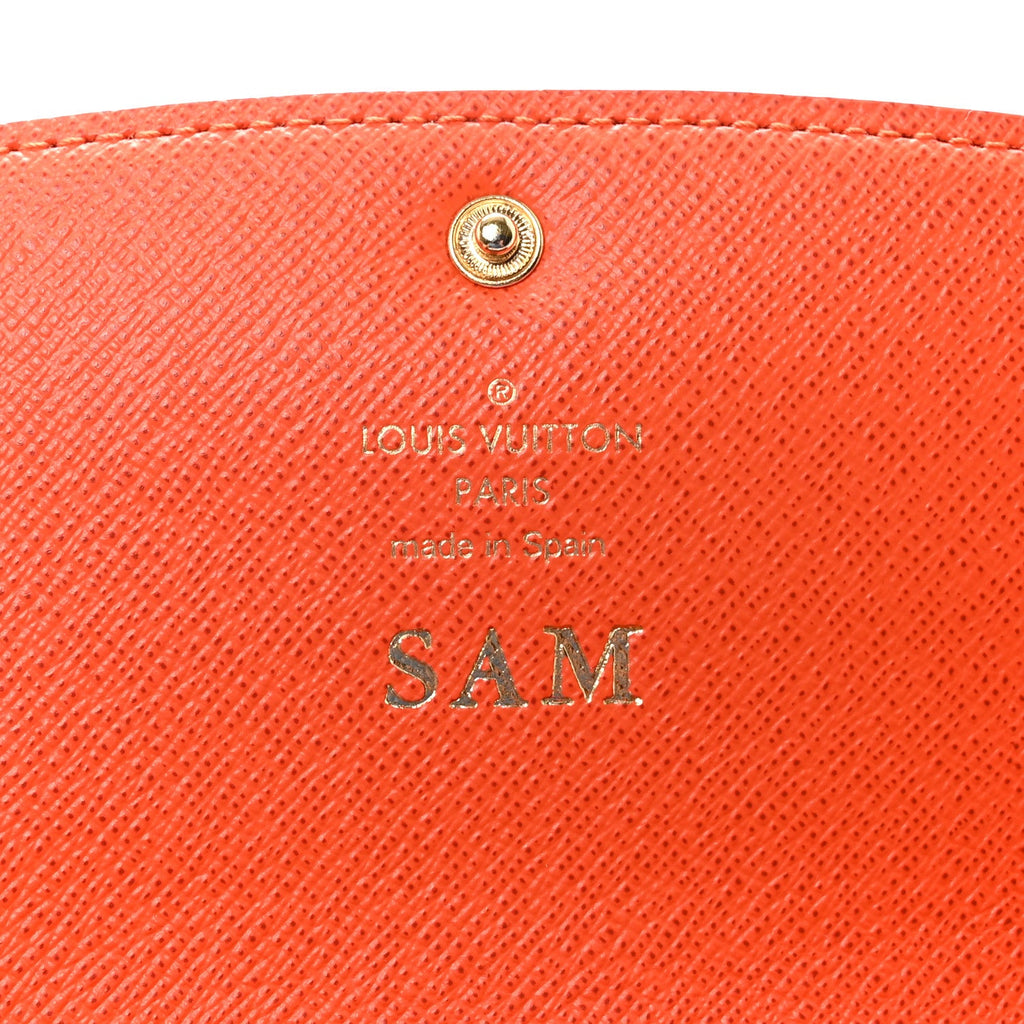 Monogram Emilie Wallet Piment