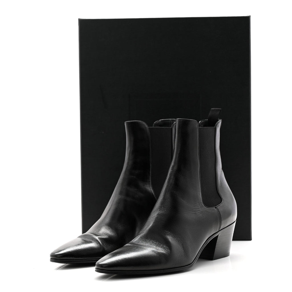 Incrociato Muriel Vassili 60 Ankle Boots 39.5 Black
