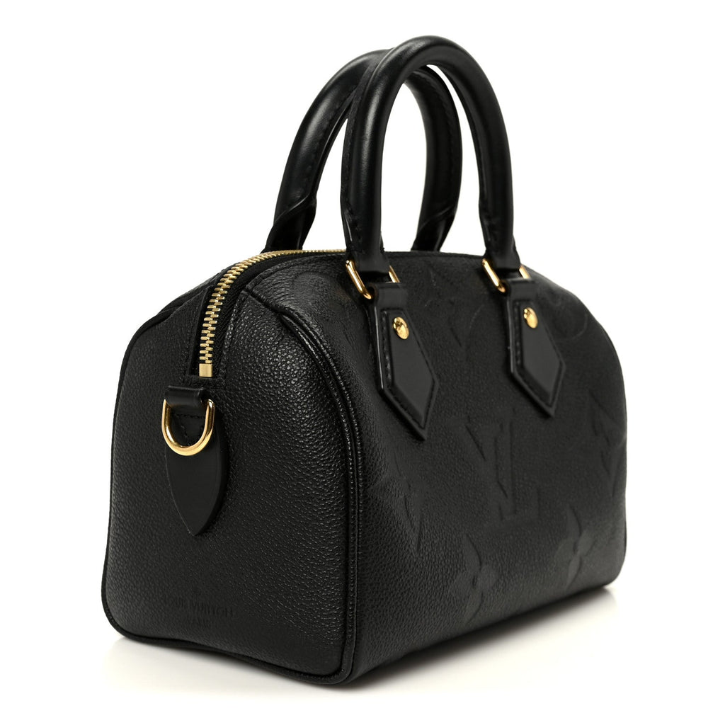 Empreinte Monogram Giant Speedy Bandouliere 20 Black
