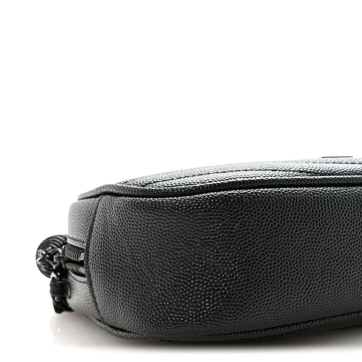 Grain De Poudre Matelasse Monochrome Monogram Mini Lou Camera Bag Black