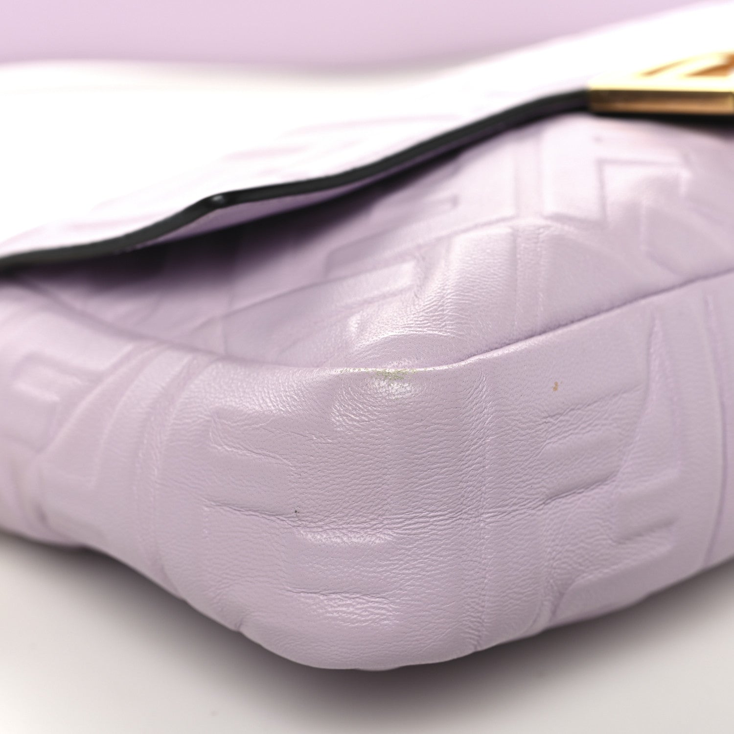 Nappa FF 1974 Embossed Baguette Anemone