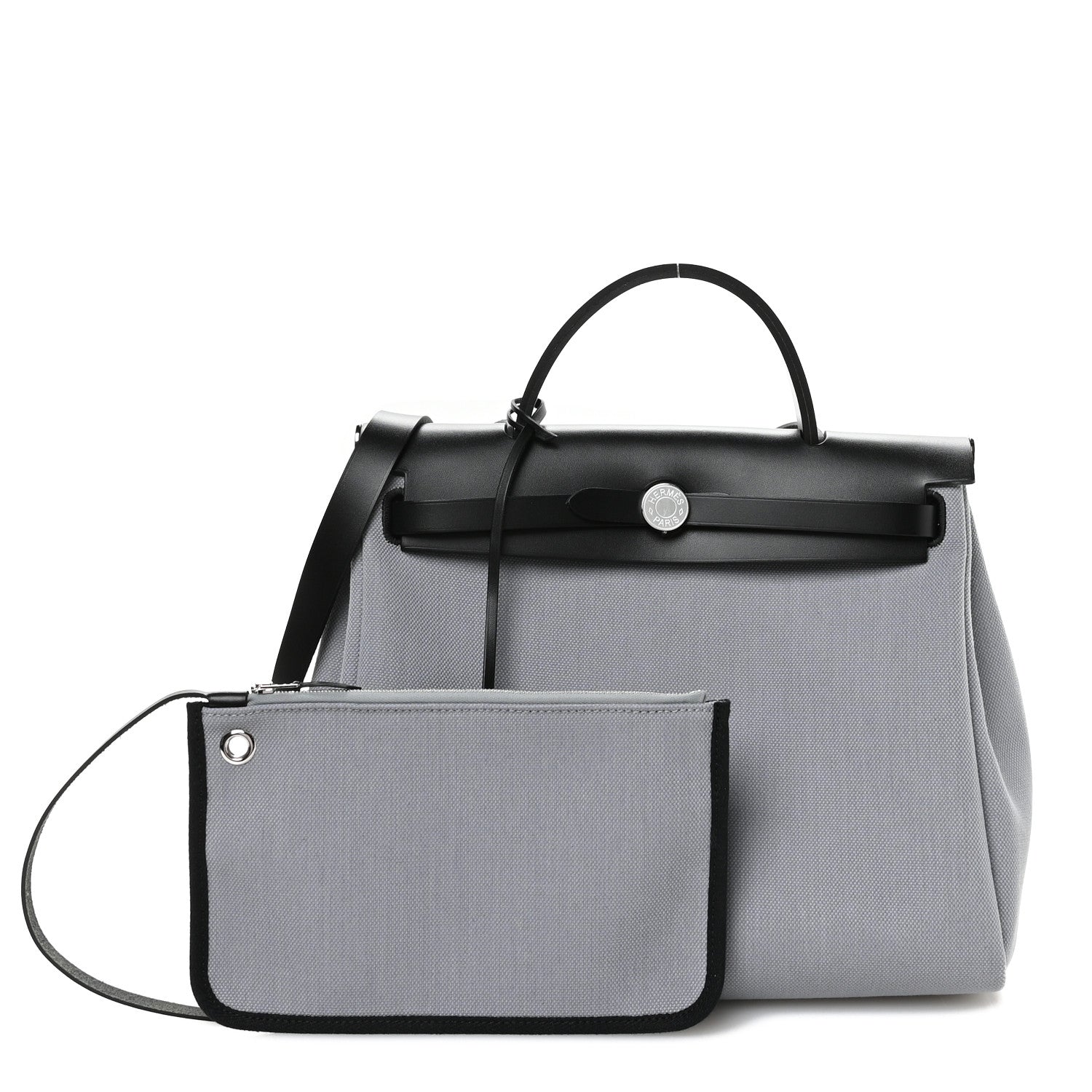 Military Toile Vache Hunter Herbag Zip Retourne 31 PM Gris Pantin Black