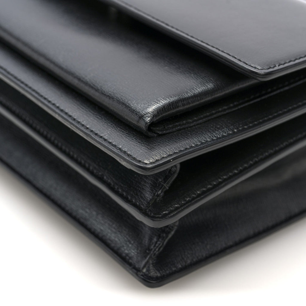 Calfskin Medium Monogram Sunset Black