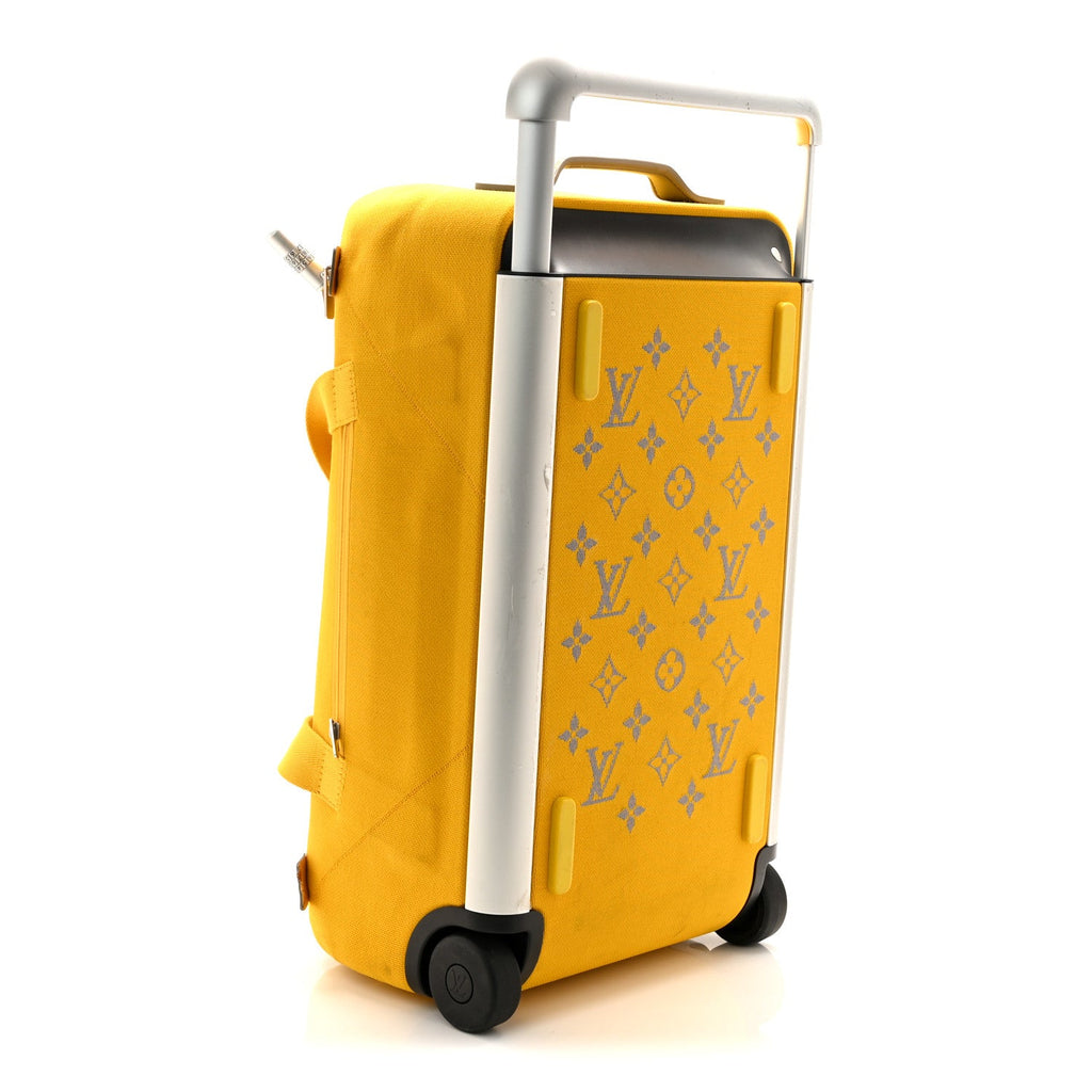 Knit Monogram Horizon Soft Duffle 55 Jaune
