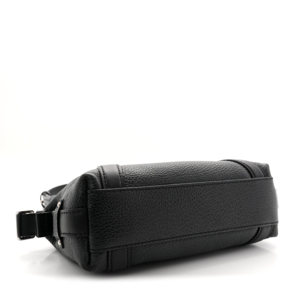Calfskin Nano Biker Black
