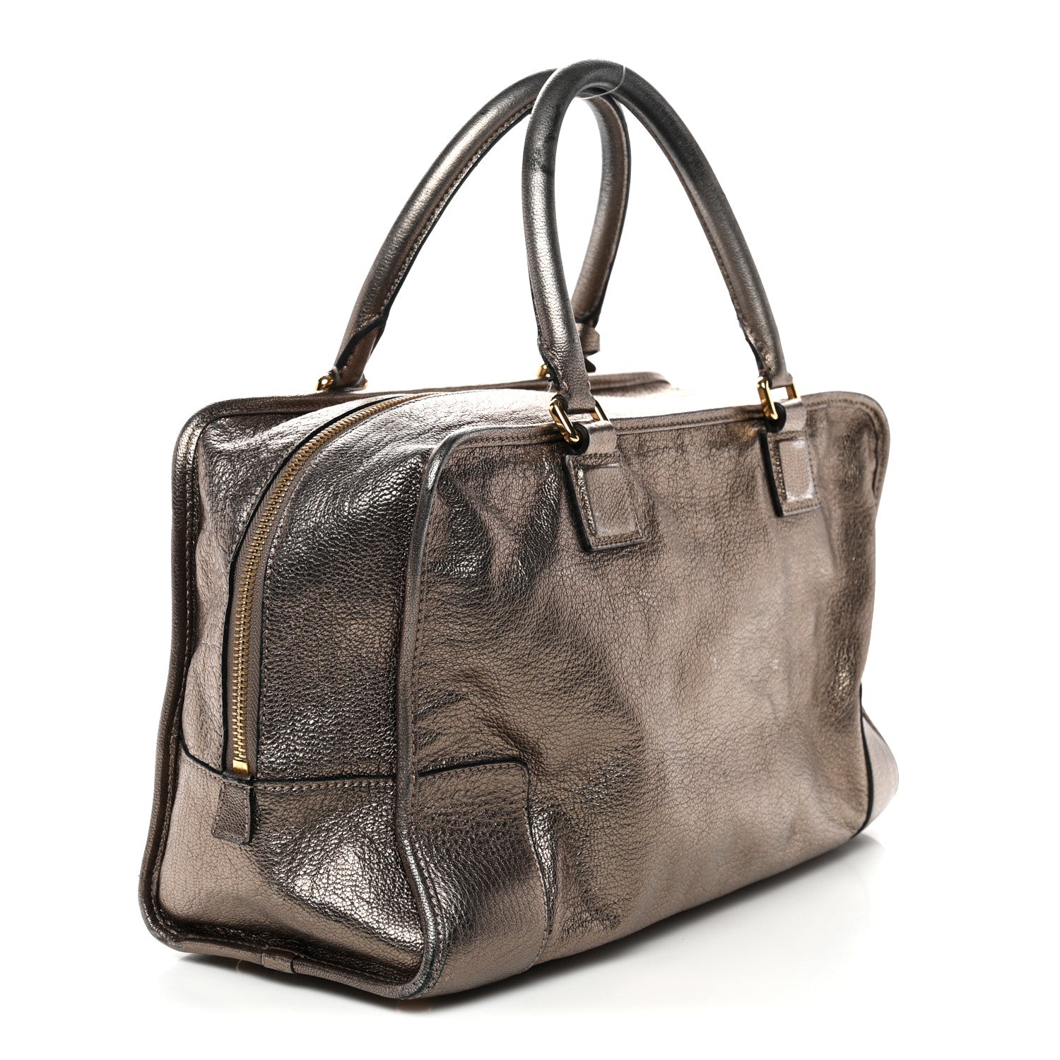 Metallic Calfskin Amazona 28 Bronze