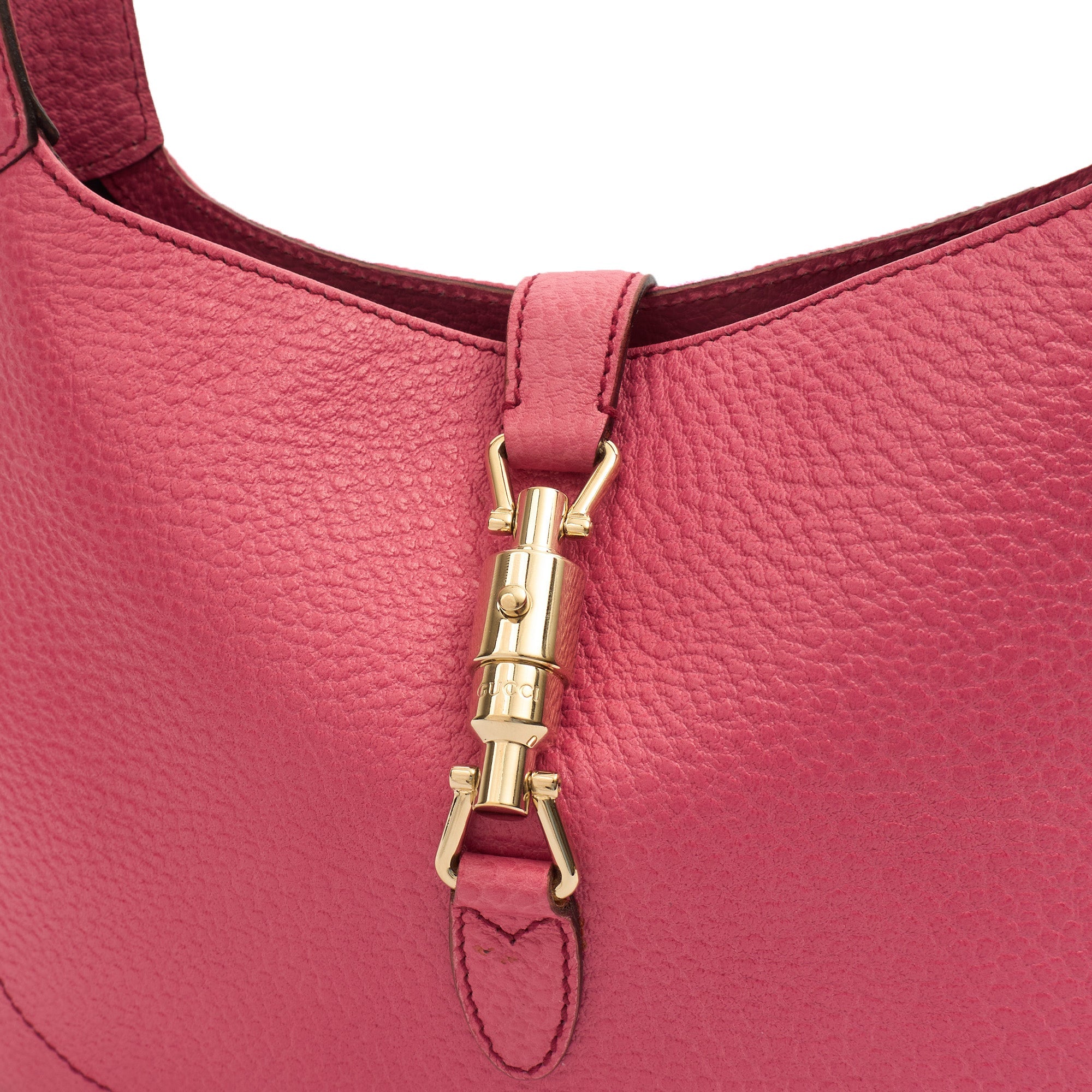 Gucci Shoulder Bag Jackie in Pink, Leather
