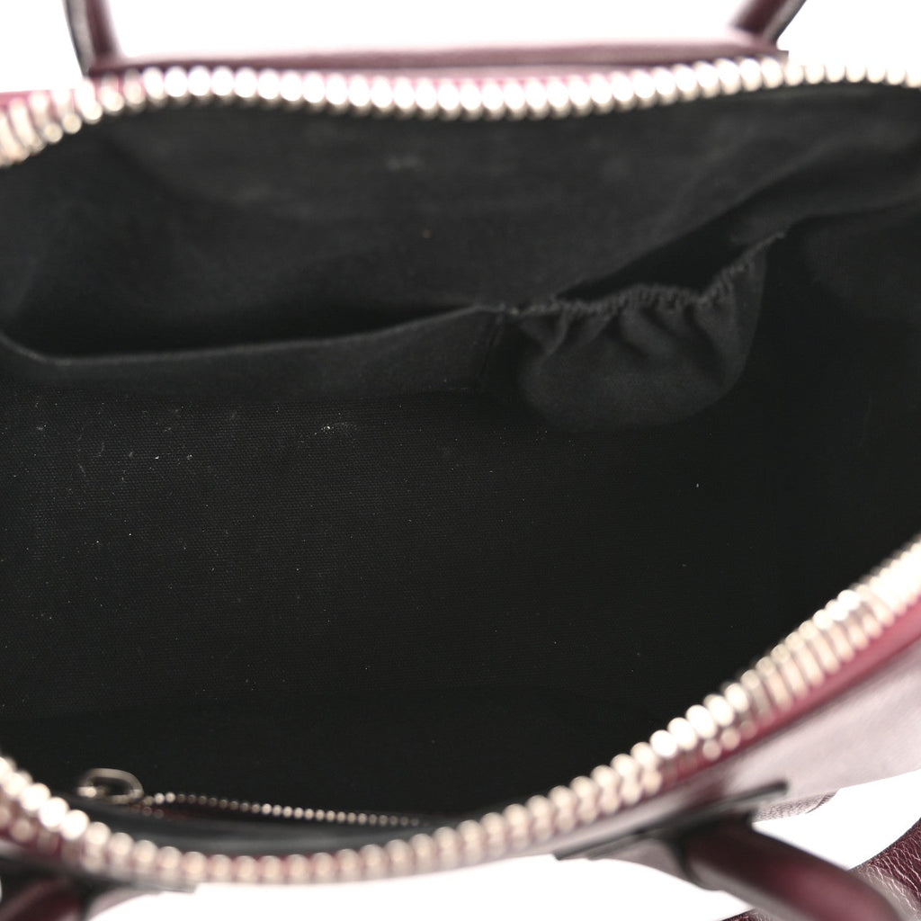 Sugar Goatskin Small Antigona Aubergine