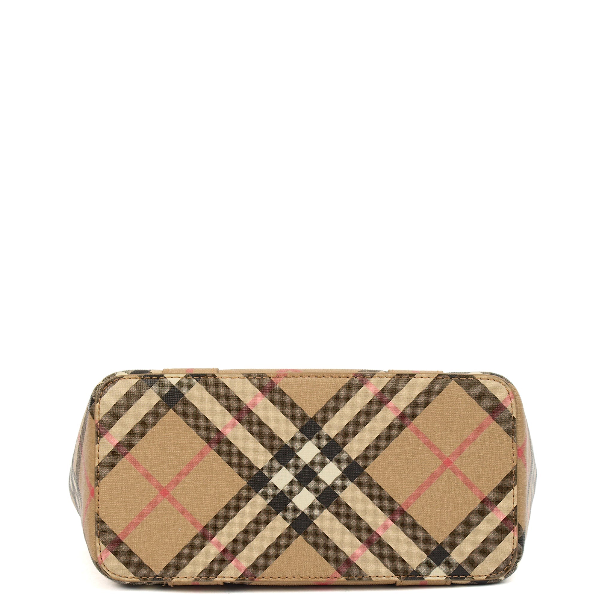Burberry Tote Vintage Check and Leather Cross Body - Small in Nova Check, Leather