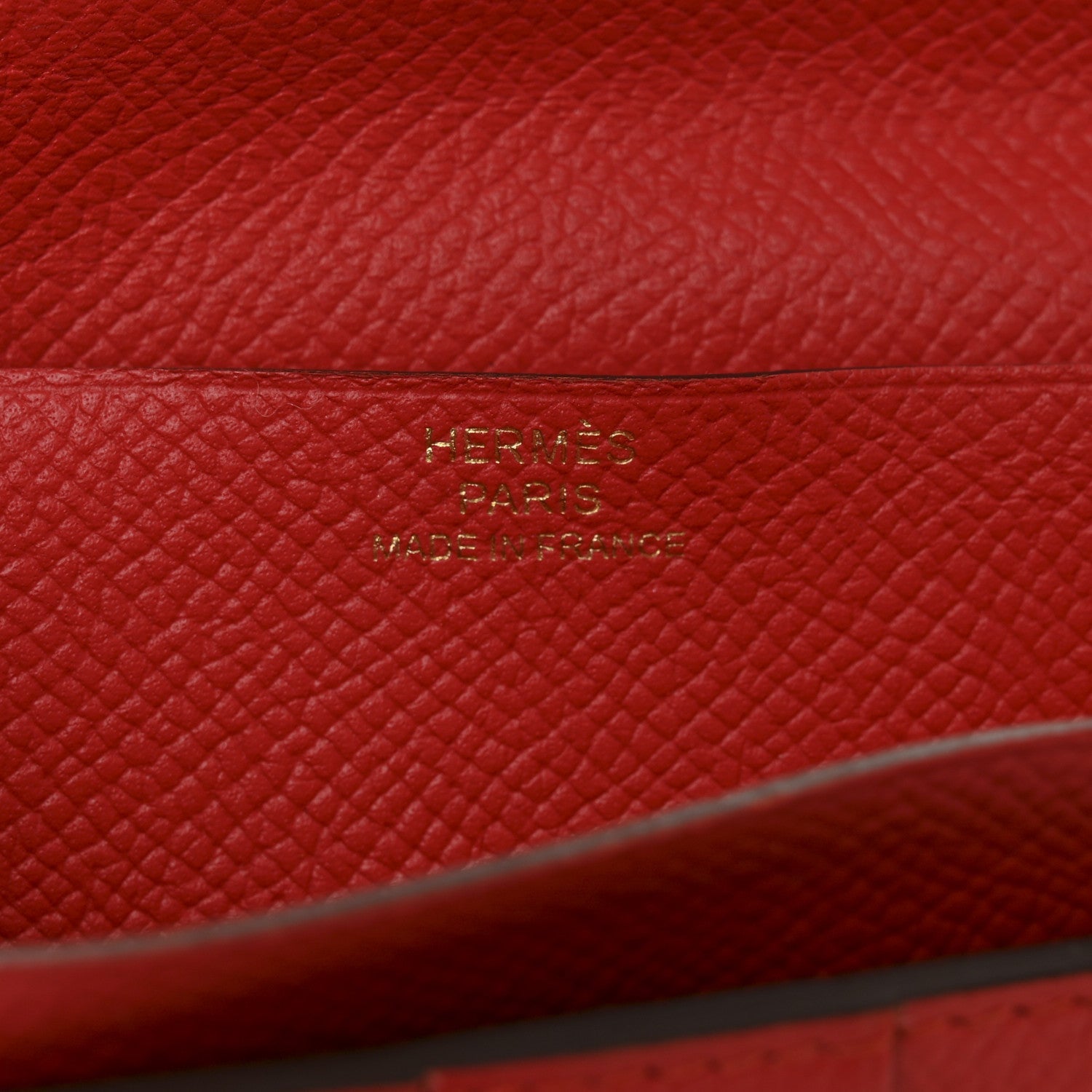 Epsom Bearn Gusset Wallet Rouge Tomate
