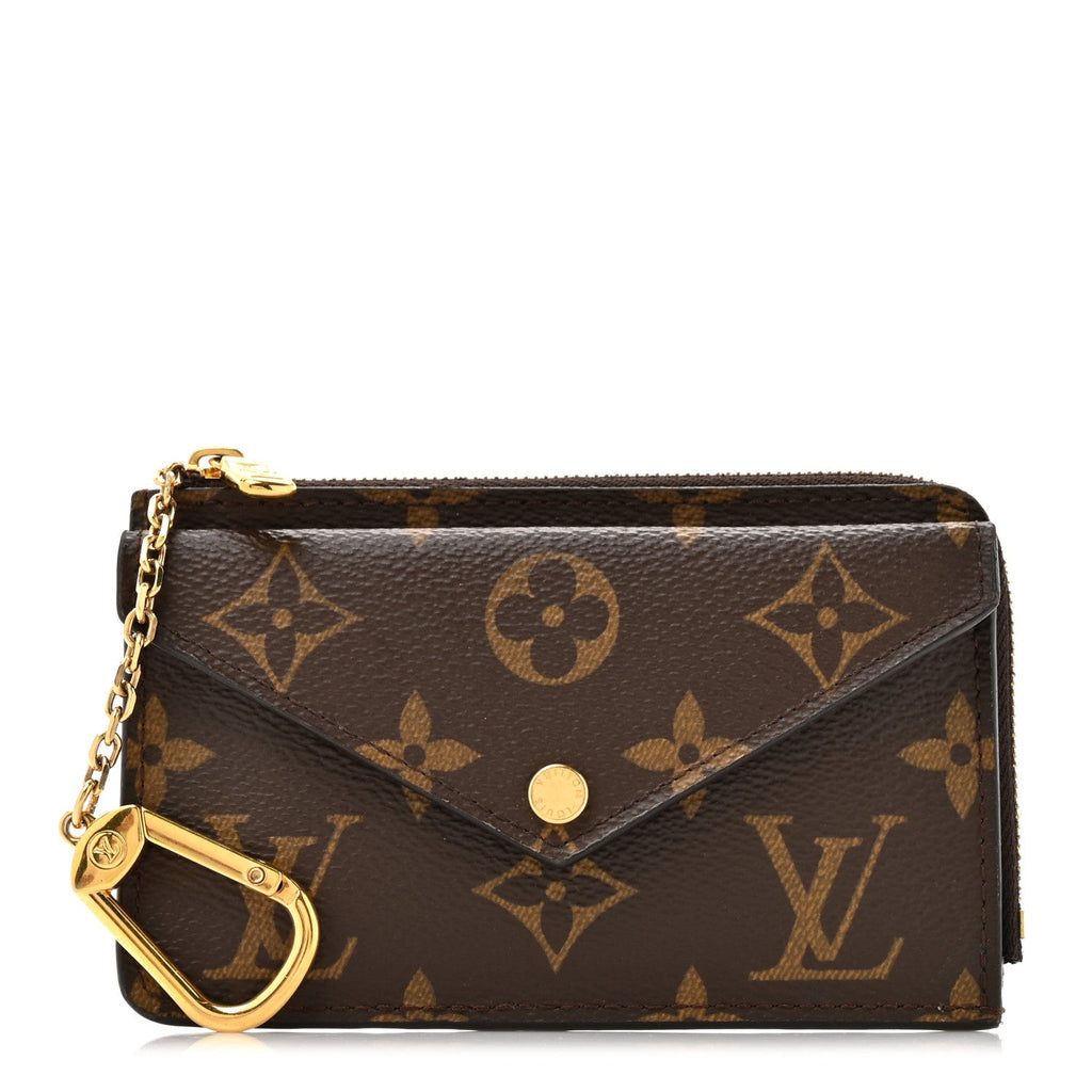 Monogram Recto Verso  Holder Black