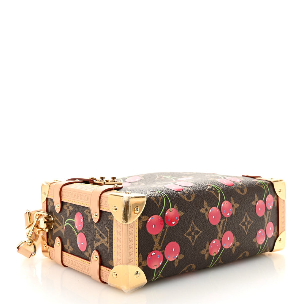 LV X TM Monogram Cerises Side Trunk MM