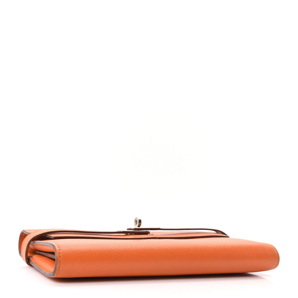 Epsom Kelly Longue Wallet Orange