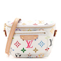 LV X TM Monogram Multicolor Mini Bumbag White