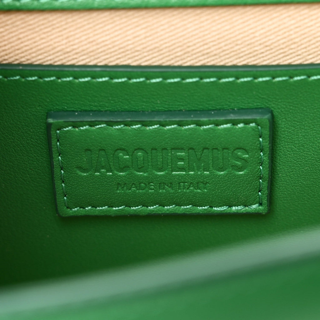 Smooth Calfskin Le Grand Bambino Green