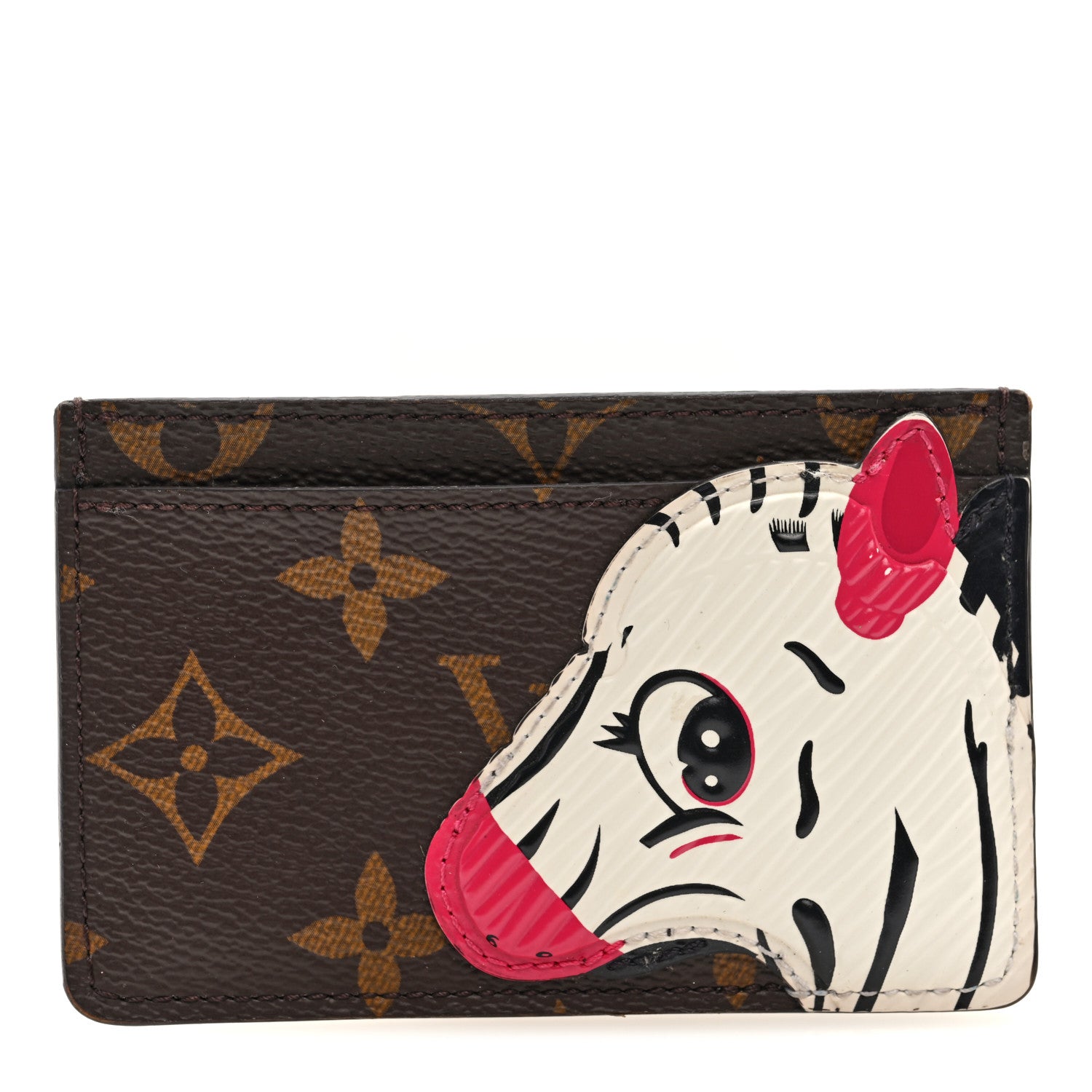 Monogram Zebra Animation  Holder