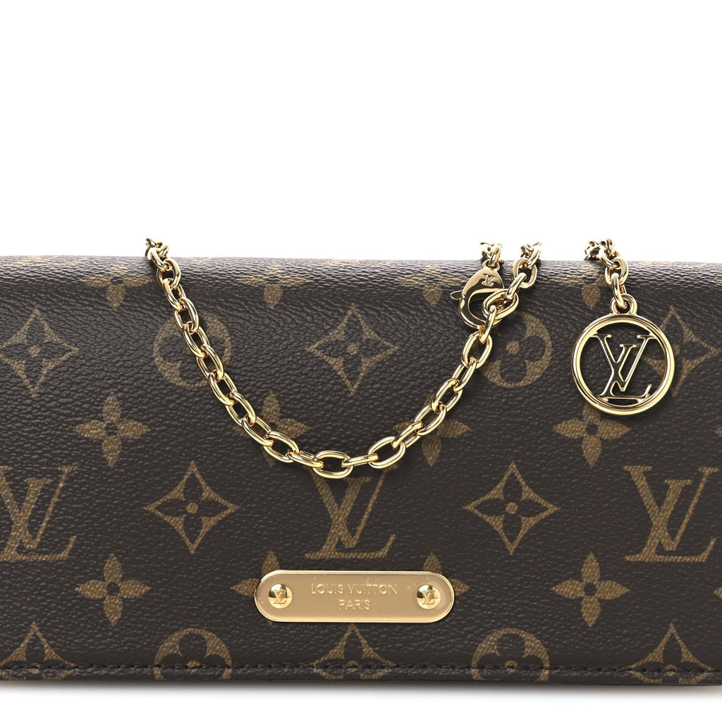 Monogram Lily Wallet On Chain