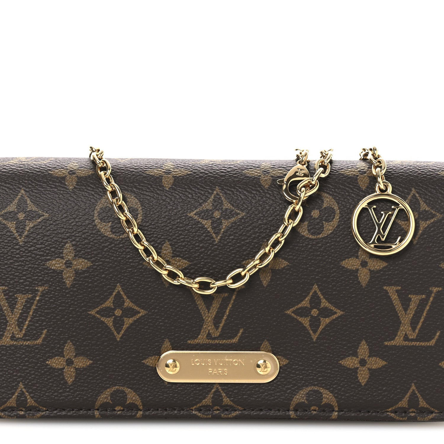 Monogram Lily Wallet On Chain