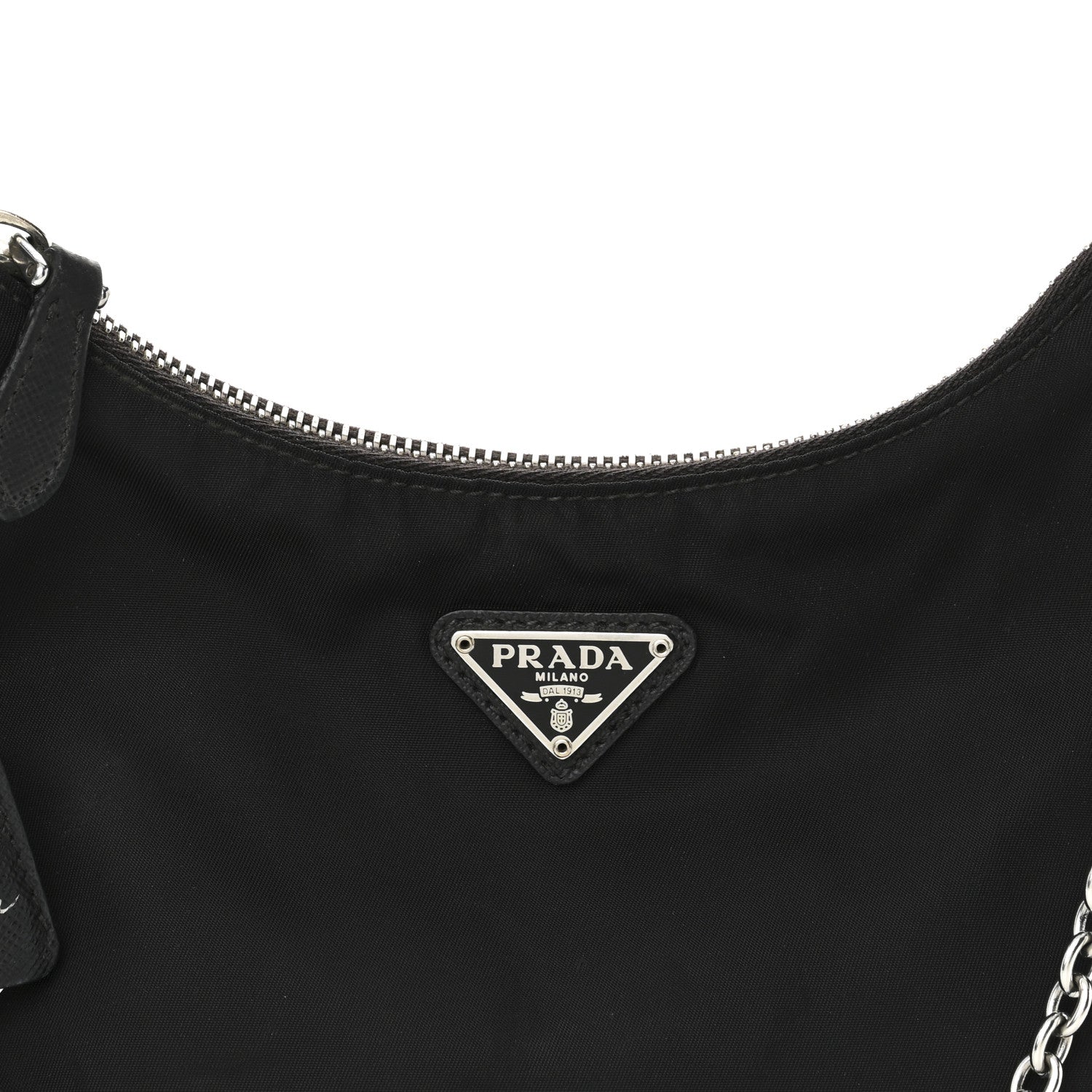 Nylon Re-Edition 2005 Shoulder Bag Black