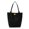 Heavy Grain Bayswater North South Tote Black