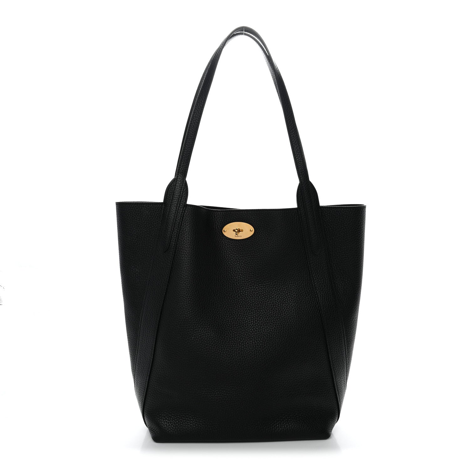 Heavy Grain Bayswater North South Tote Black