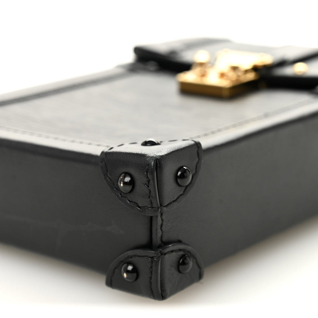 Epi Pochette Trunk Verticale Black