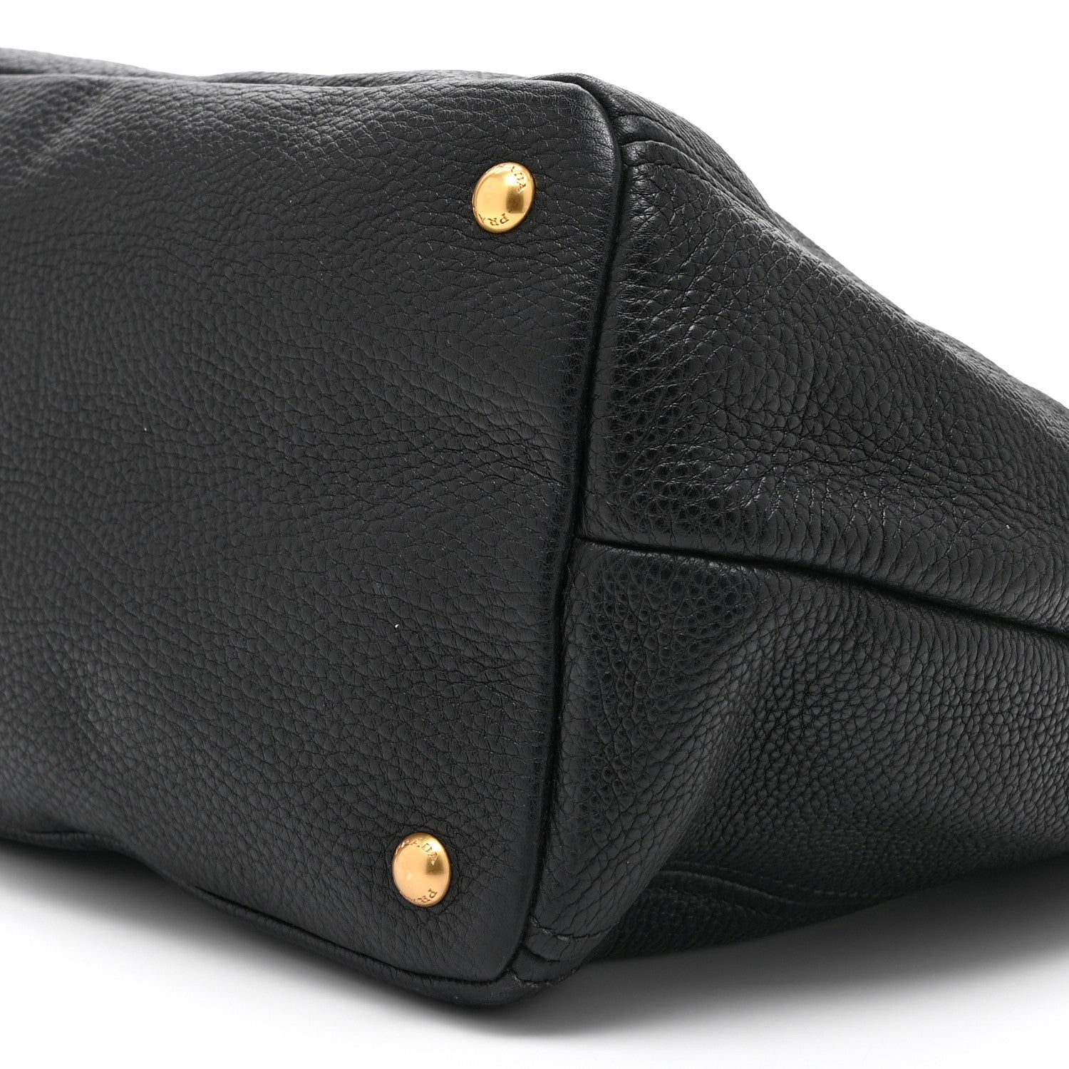 Vitello Daino Tote Black