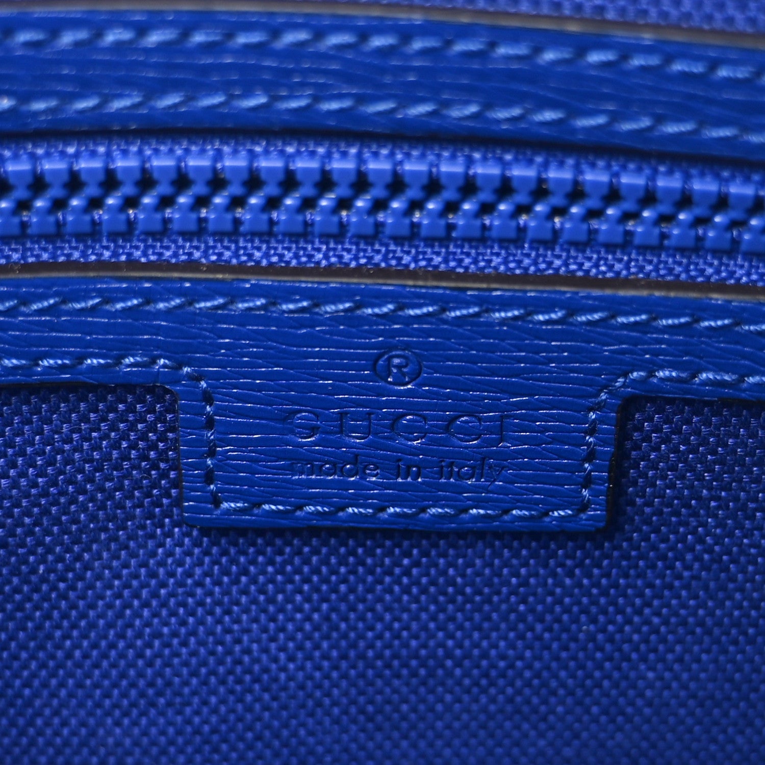 New Shanghai Calfskin Interlocking G Logo Camera Crossbody Bag Cobalt Blue Orange