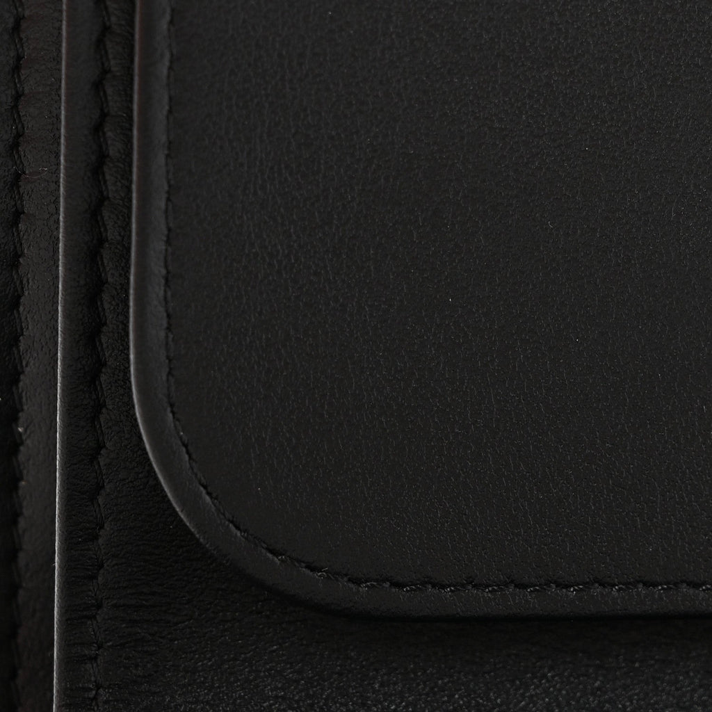 Caviar Timeless Passport Holder Black