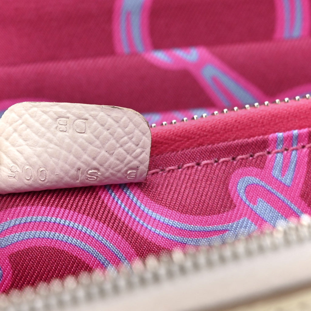 Epsom Silk'In Wallet Gris Pale