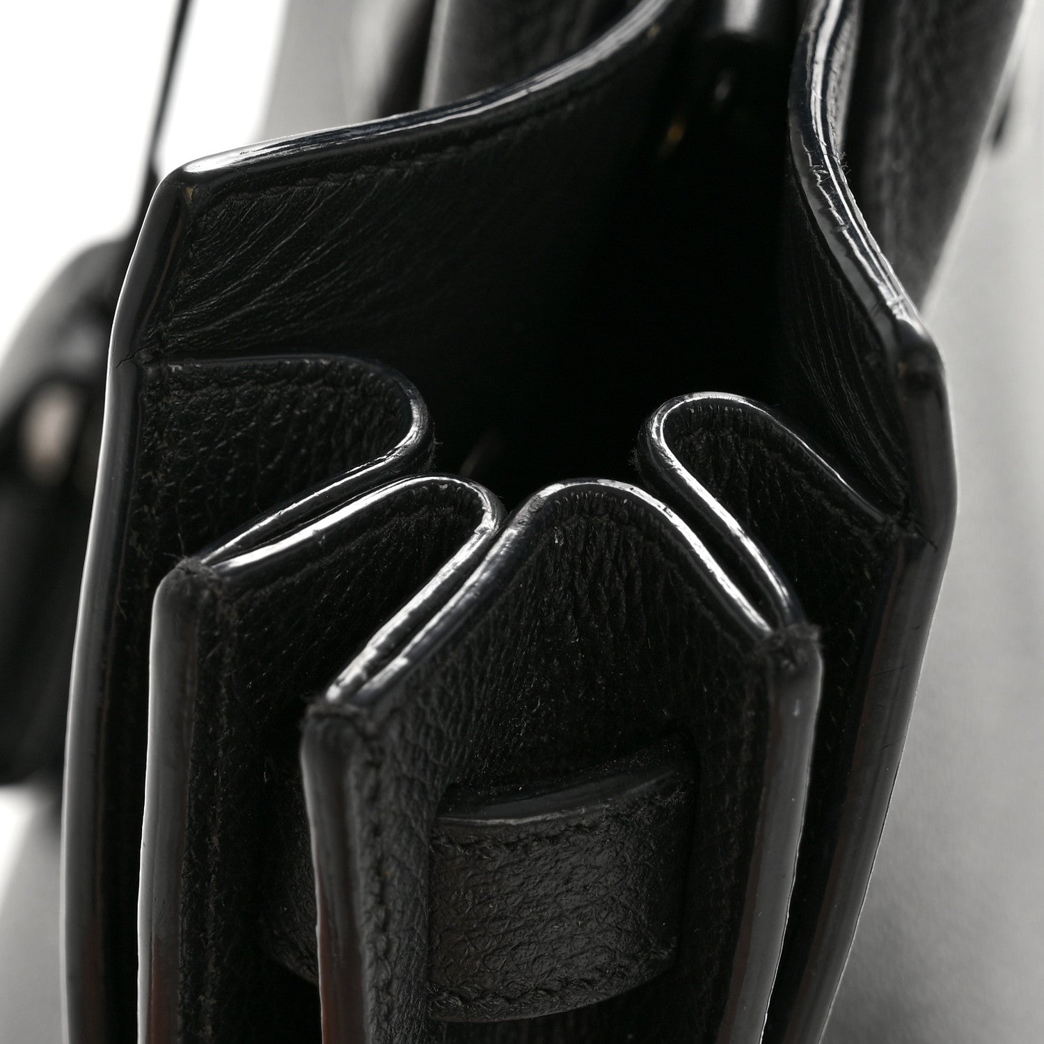 Calfskin Nano Sac De Jour Black