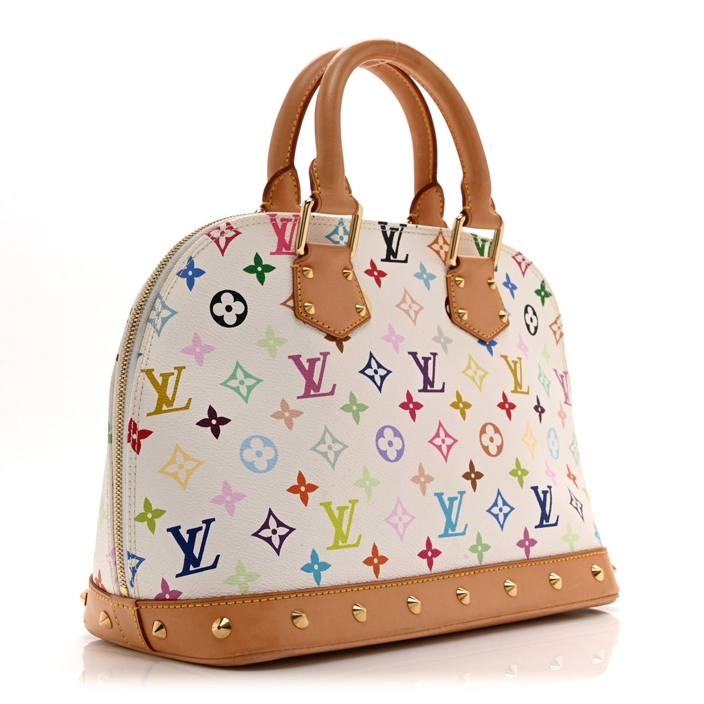 Monogram Multicolor Alma White