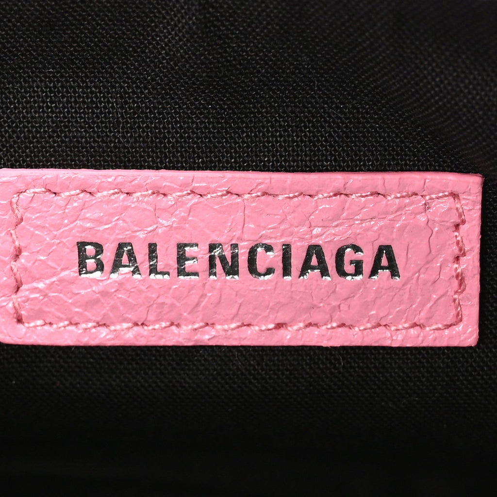 Agneau Arena Le Cagole Shoulder Bag XS Candy Pink