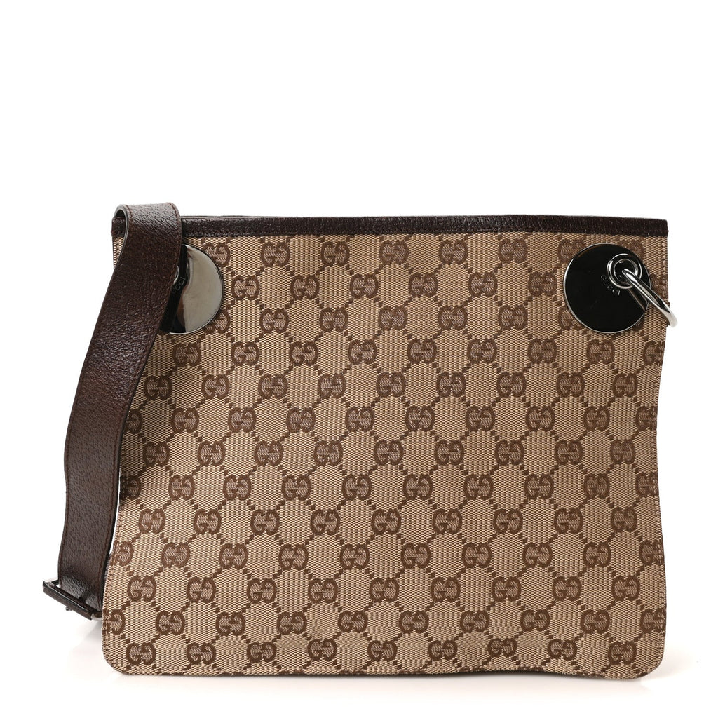 Monogram Eclipse Messenger Bag Dark Brown