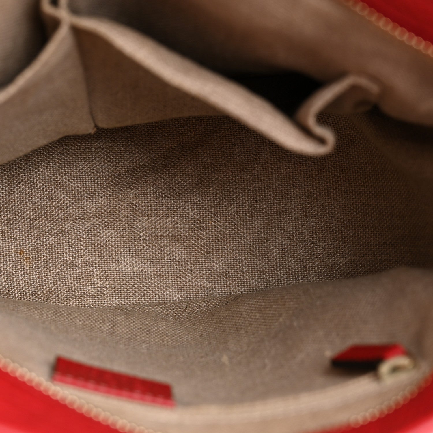 Monogram Small Bree Tote Red