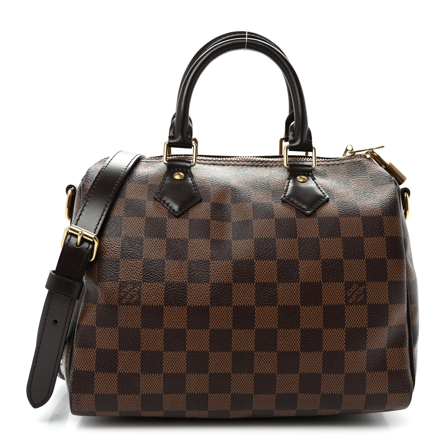 Damier Ebene Speedy Bandouliere 25
