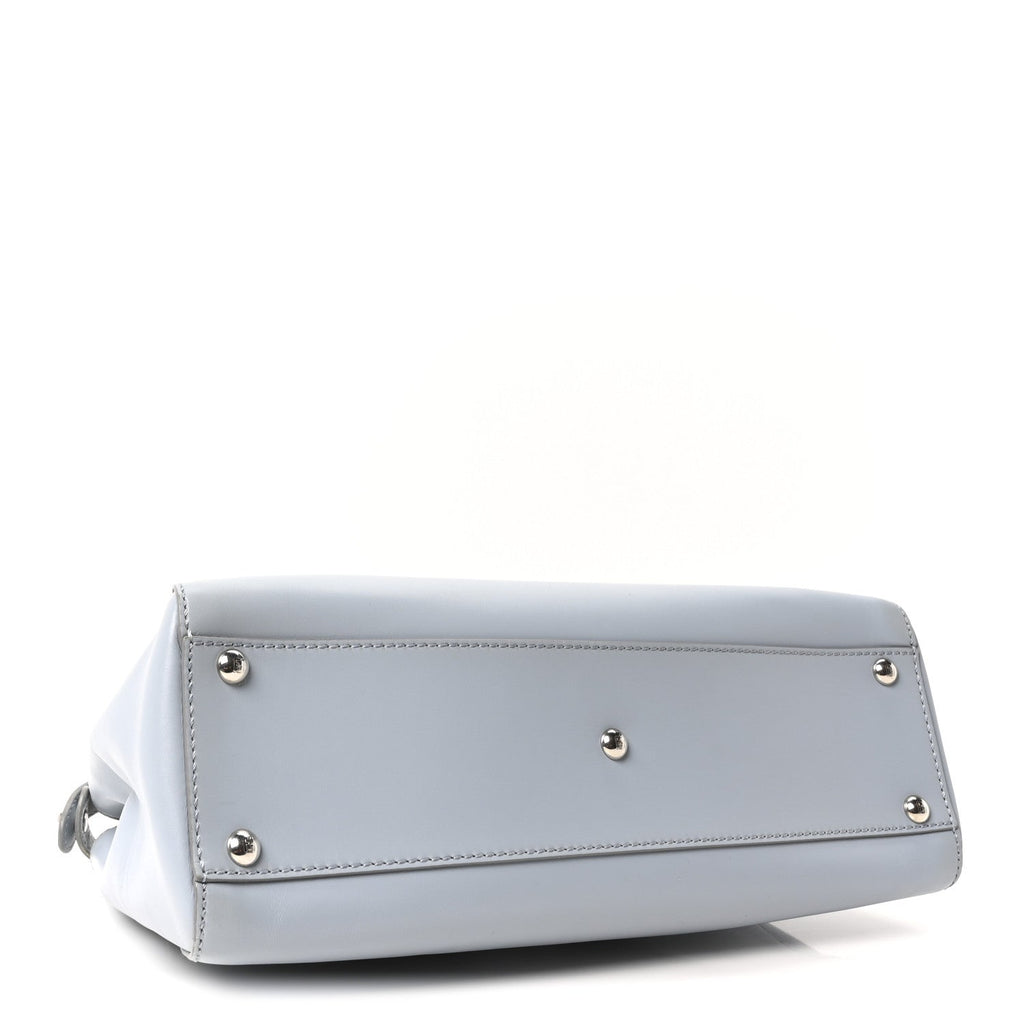 Vitello Morgan Shiny Nappa Medium Peekaboo Iconic Satchel Polvere Sunflower