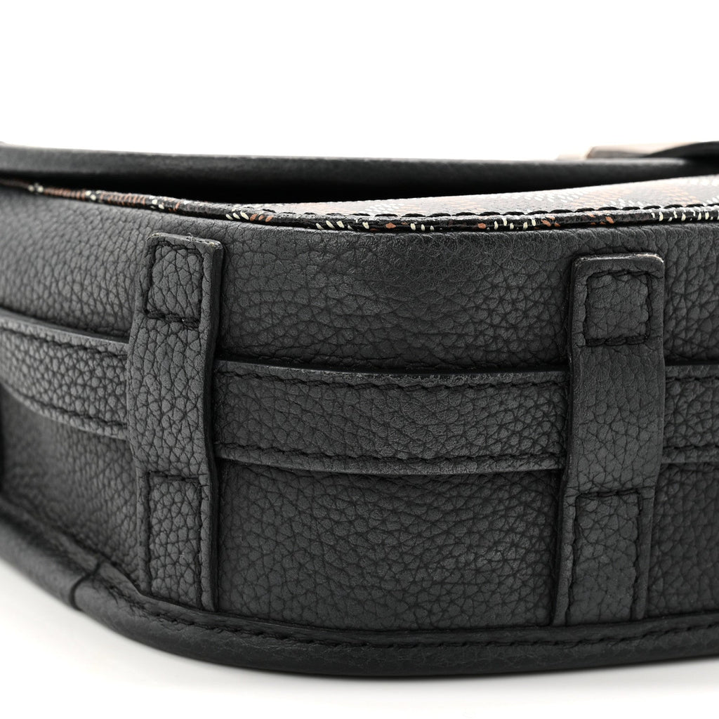 Goyardine Belvedere II PM Messenger Bag Black
