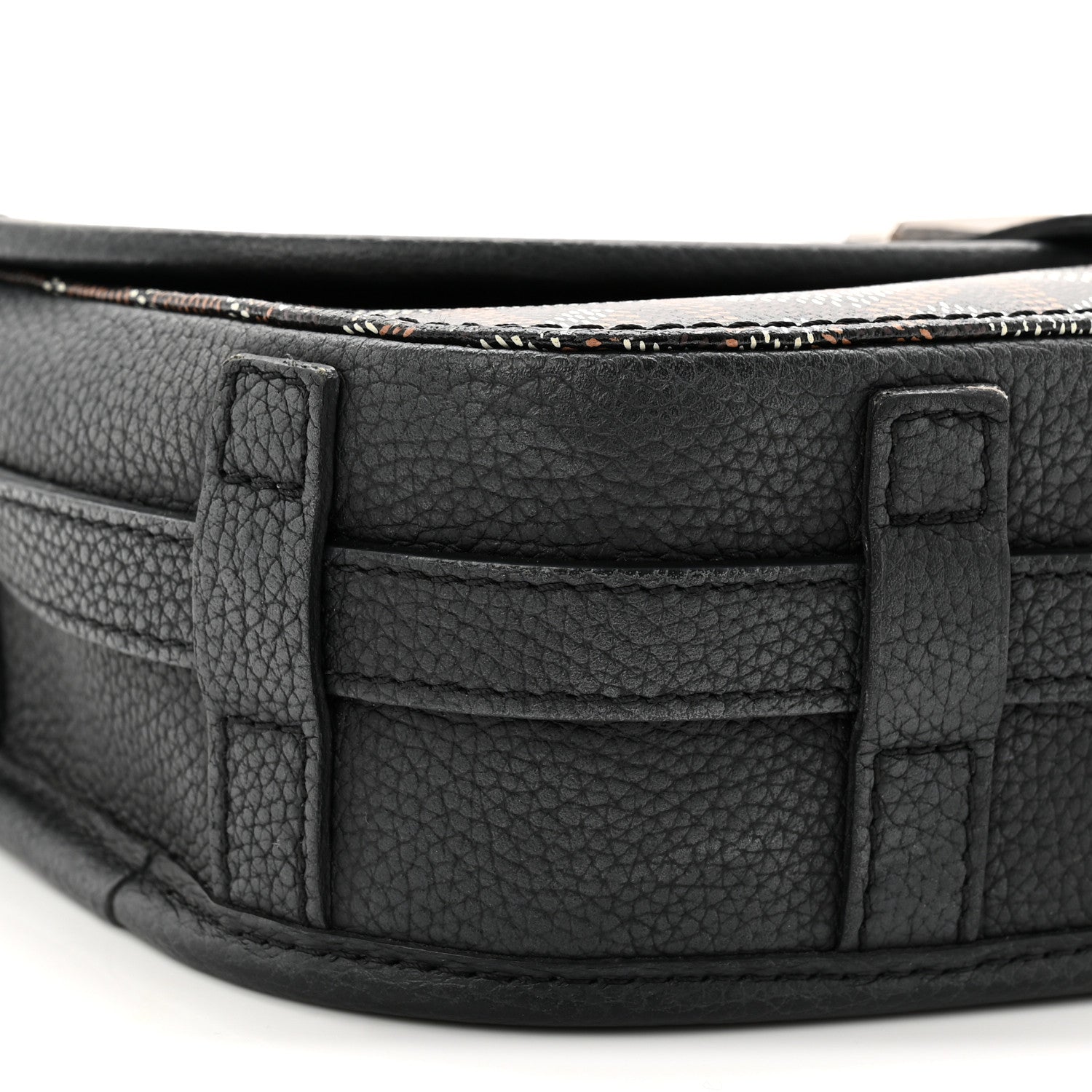 Goyardine Belvedere II PM Messenger Bag Black