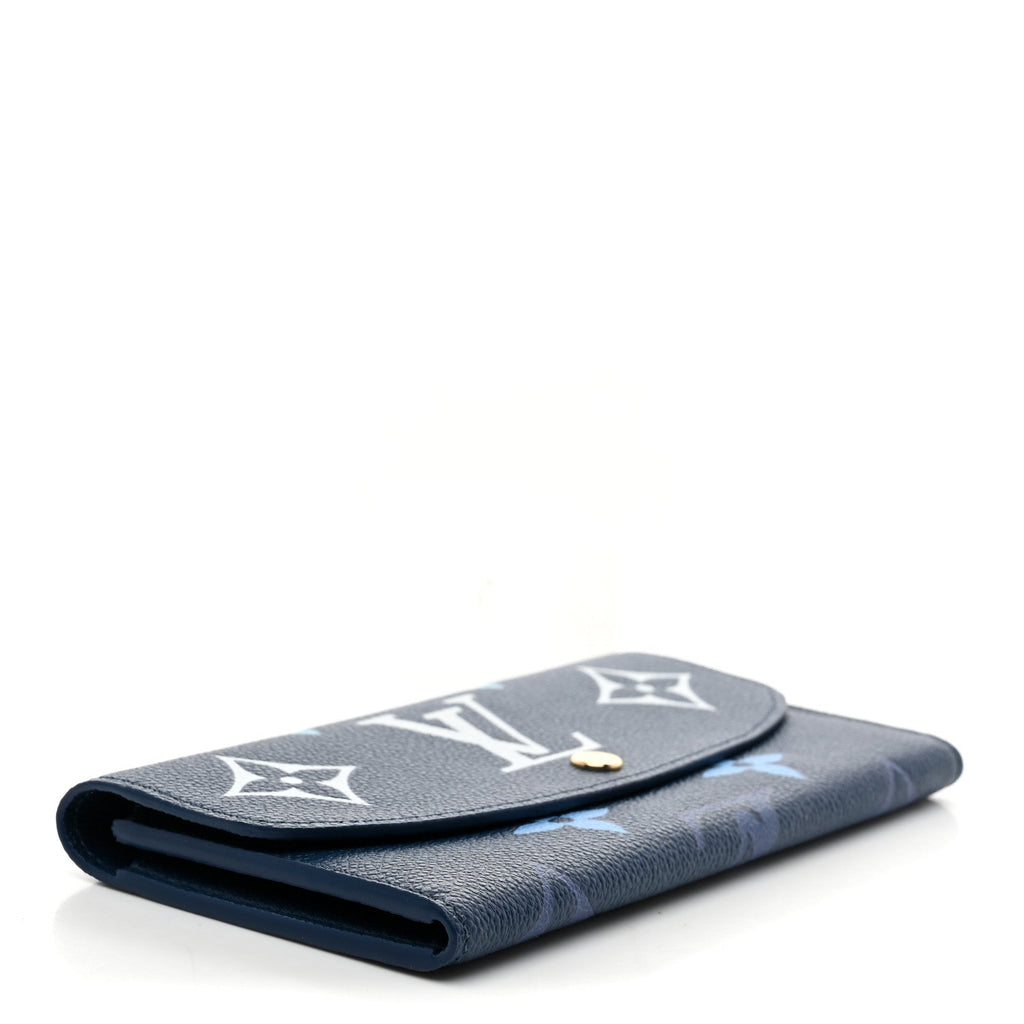 Empreinte Monogram Giant Emilie Wallet Gradient Blue