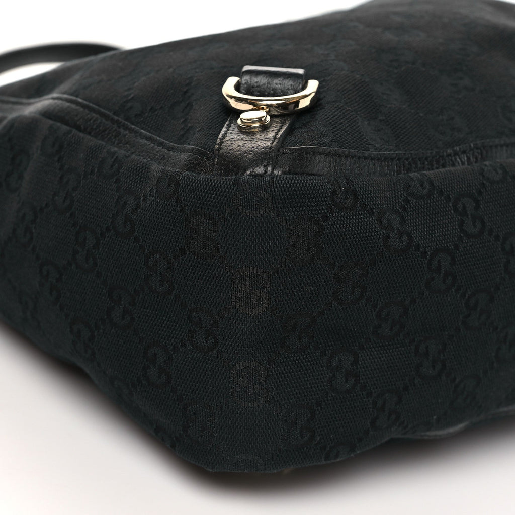 Monogram Small Abbey Tote Black