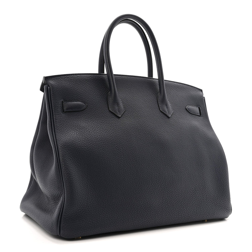 Togo Birkin 35 Bleu Nuit
