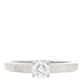 Platinum Diamond .31ct Solitaire Engagement Ring  49 4.75