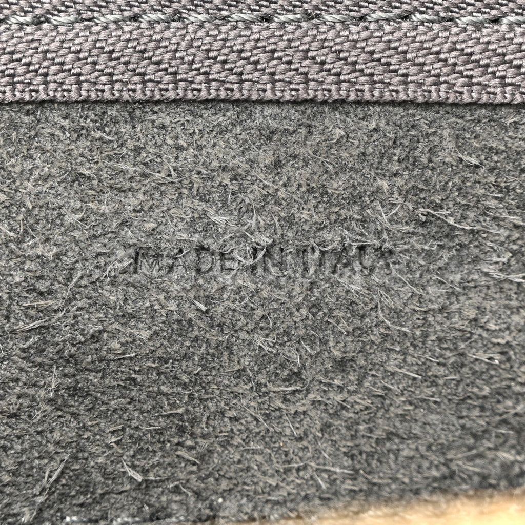 Grained Calfskin Nano Belt Bag Grey