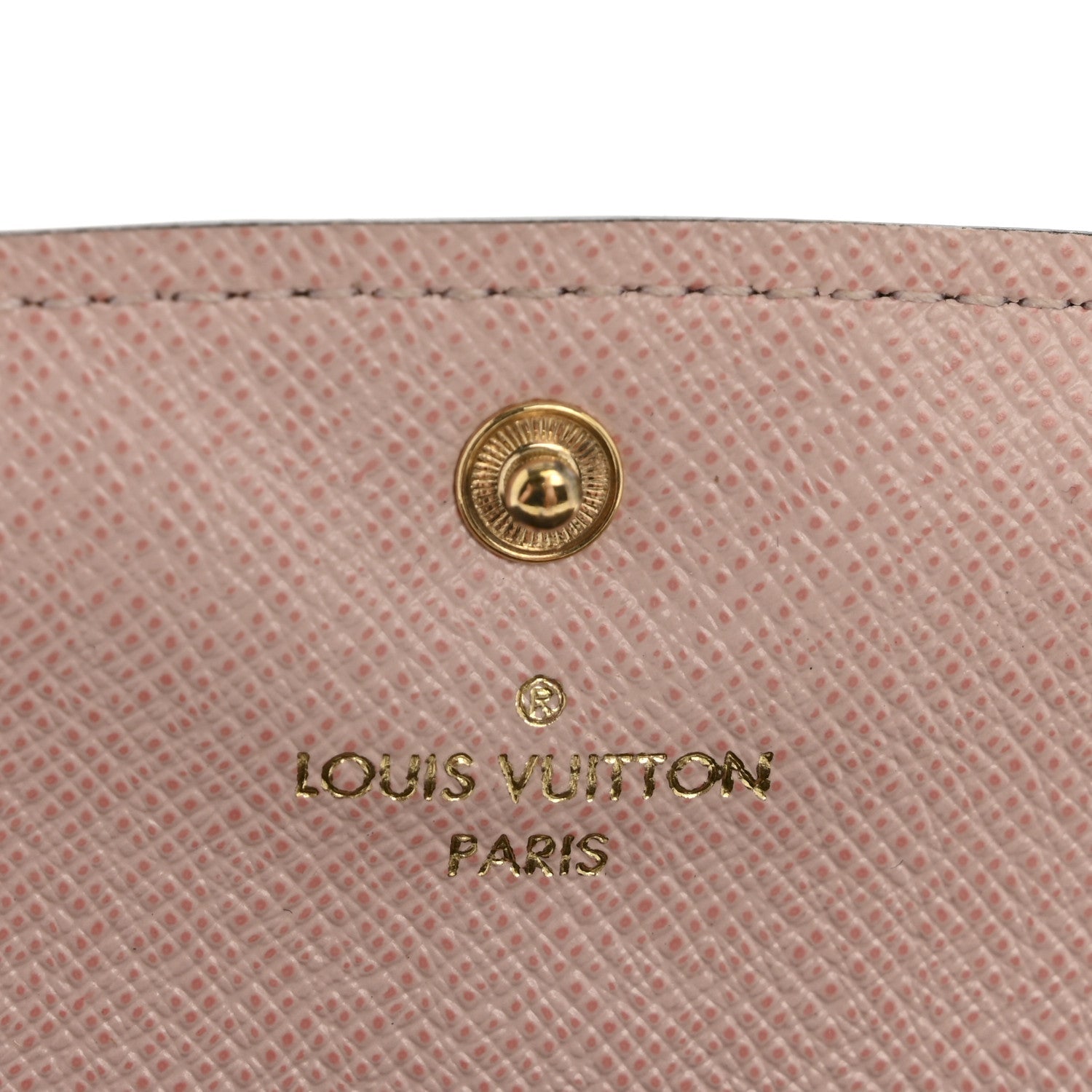 Monogram Emilie Wallet Rose Ballerine
