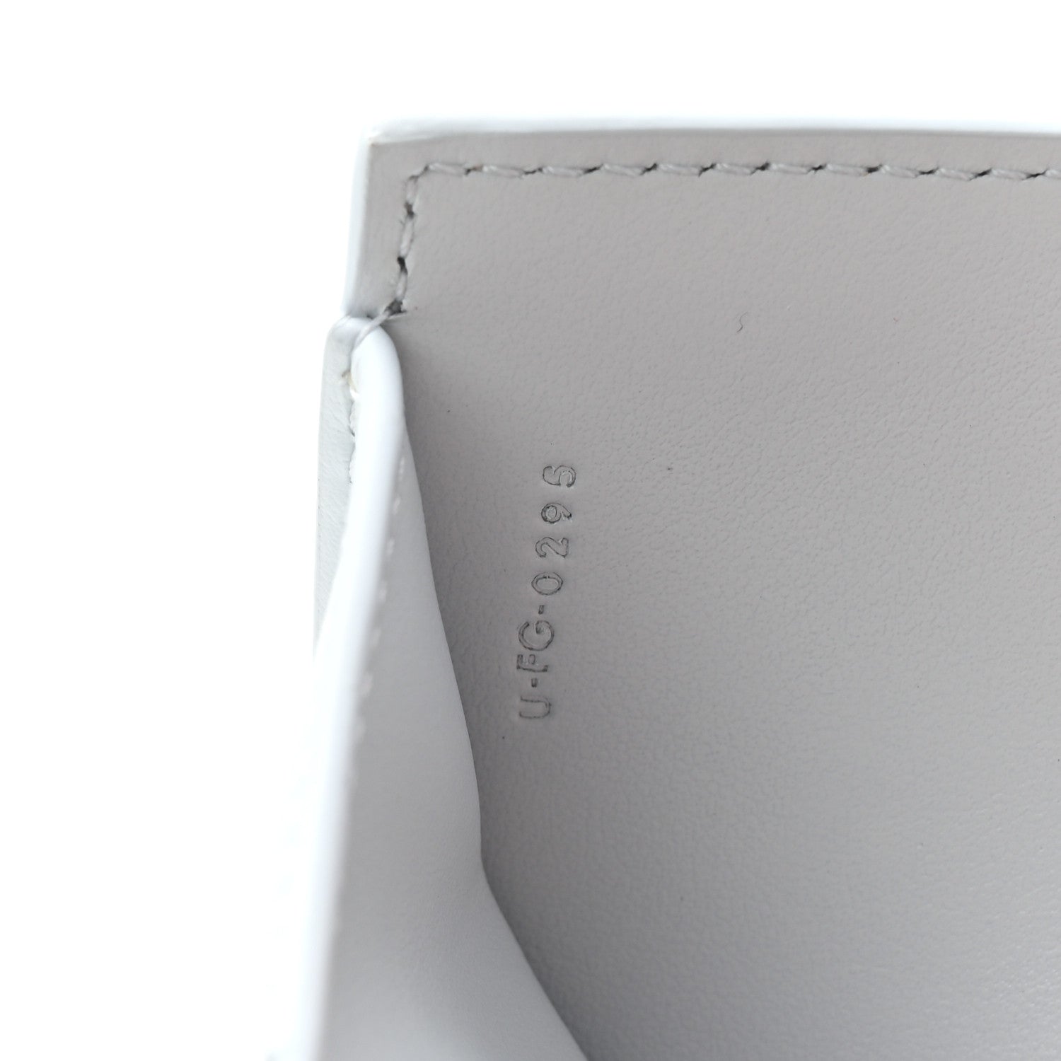 Shiny Calfskin Small Triomphe Wallet Soft Blue