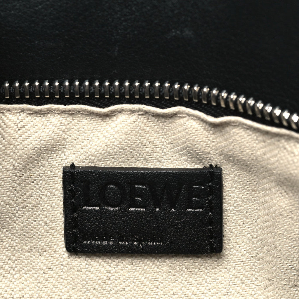 Calfskin Small Puzzle Bag Black