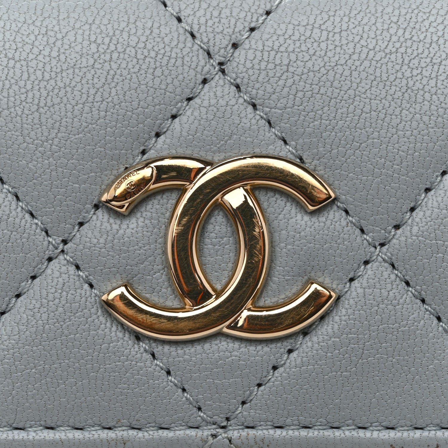 Goatskin Quilted Waist Bag Green Blue Pink
