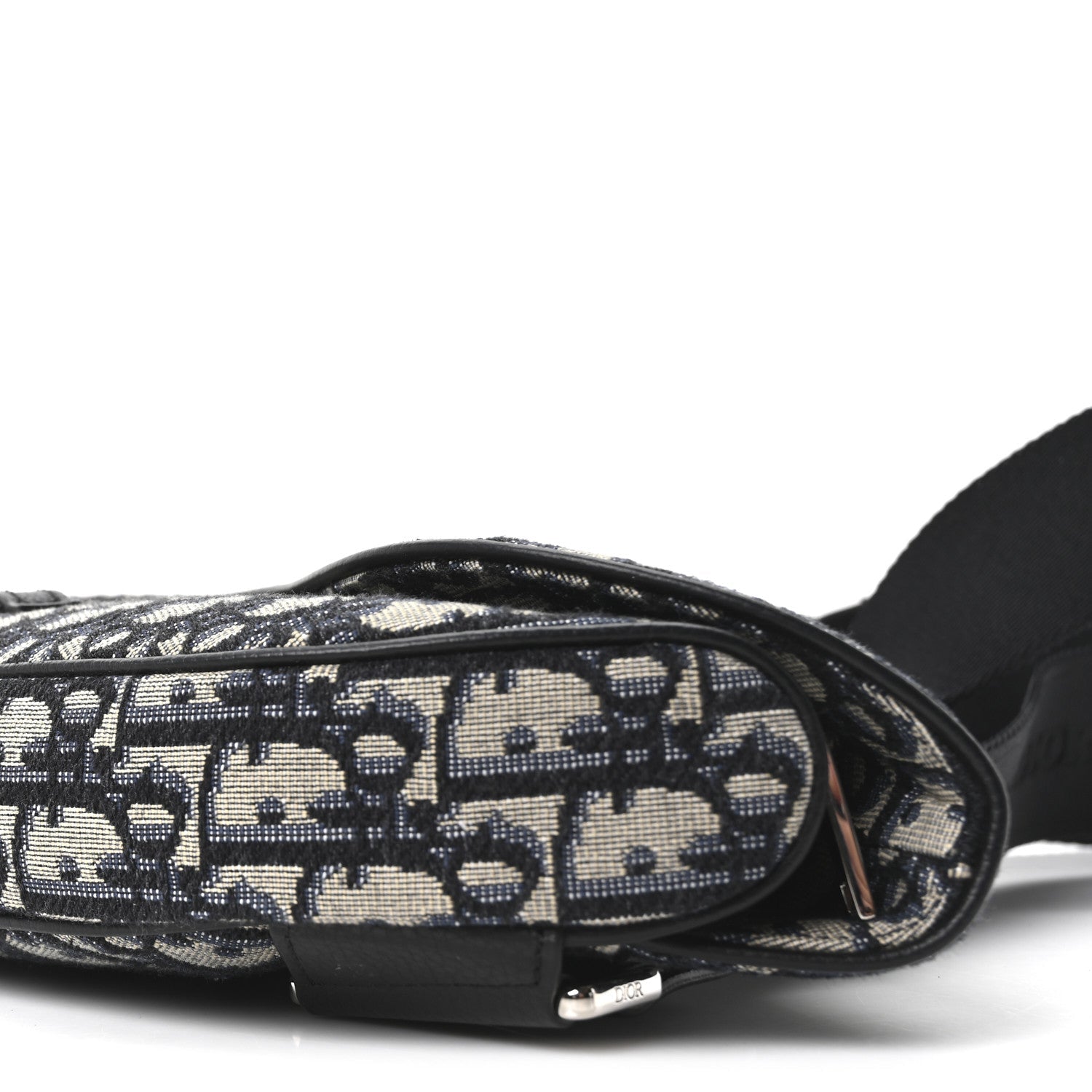 Oblique Mens Saddle Bag Blue
